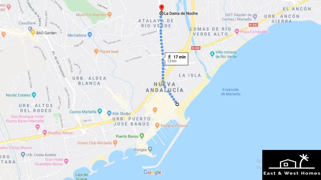 La Dama De Noche Apartment In Puerto Banus Marbella Spain